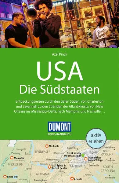 Cover: DUMONT Reise-Handbuch Reiseführer USA, Die Südstaaten