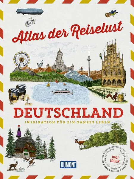 Cover: DUMONT Bildband Atlas der Reiselust Deutschland