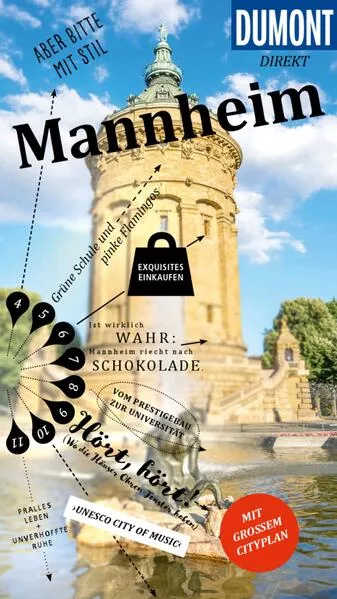 Cover: DuMont direkt Reiseführer E-Book Mannheim