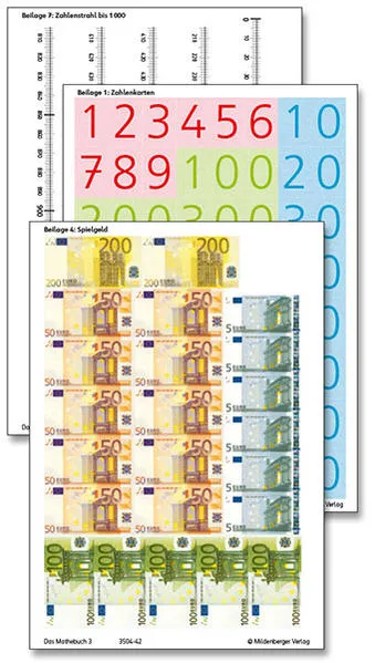 Das Mathebuch 3 – Arbeitsbeilagen (identisch mit 978-3-619-35472-6)