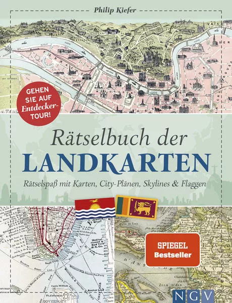 Cover: Rätselbuch der Landkarten