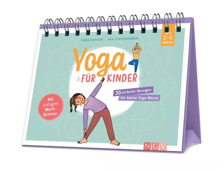 Cover: Yoga für Kinder - 30 einfache Übungen für kleine Yoga-Mäuse von 2-6 Jahren