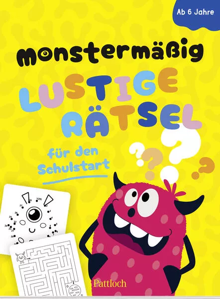 Cover: Monstermäßig lustige Rätsel für den Schulstart