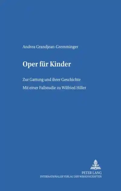 Cover: Oper für Kinder