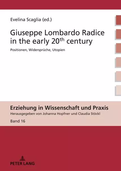 Cover: Giuseppe Lombardo Radice in the early 20th century