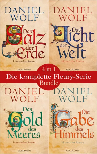 Die Fleury-Serie: Das Salz der Erde / Das Licht der Welt / Das Gold des Meeres / Die Gabe des Himmels</a>