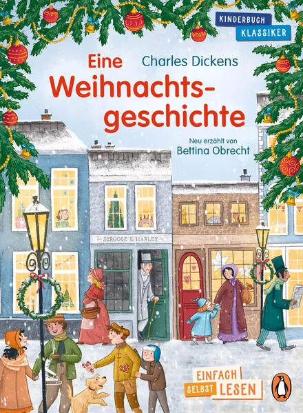 Cover: Penguin JUNIOR – Einfach selbst lesen: Kinderbuchklassiker - Eine Weihnachtsgeschichte