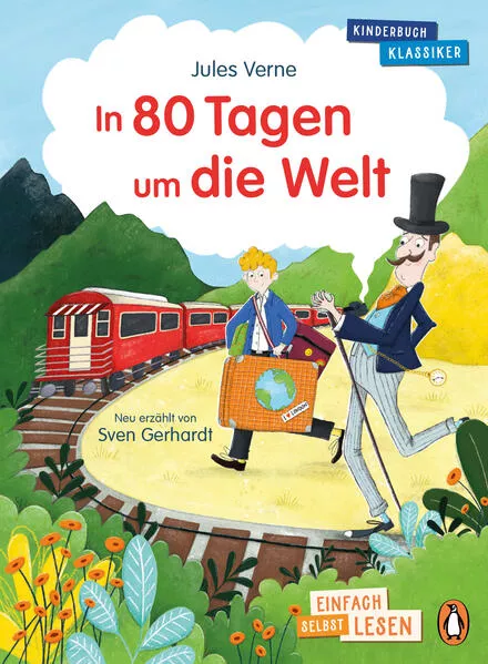 Penguin JUNIOR – Einfach selbst lesen: Kinderbuchklassiker - In 80 Tagen um die Welt</a>