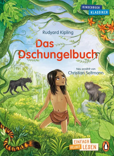 Cover: Penguin JUNIOR – Einfach selbst lesen: Kinderbuchklassiker - Das Dschungelbuch