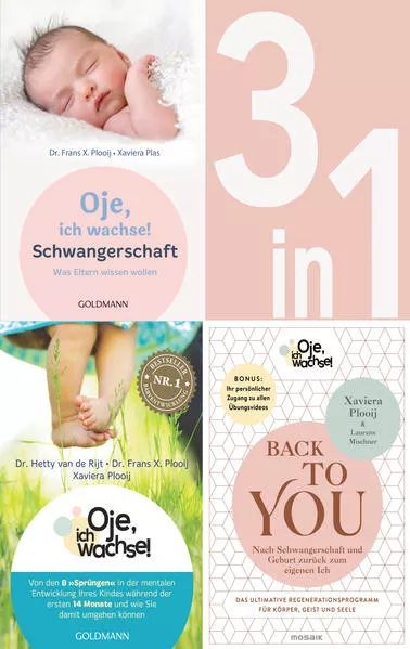 Cover: Oje, ich wachse!: Schwangerschaft / 8 Sprünge / Back to you (3in1 Bundle)