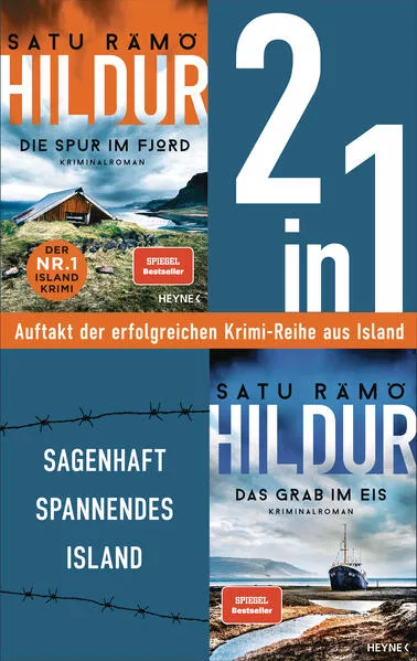 Cover: Die Hildur-Reihe Band 1-2: Die Spur im Fjord/ Das Grab im Eis (2in1-Bundle) Die Nr. 1 Bestseller-Reihe aus Island. 2 Krimis in einem Band