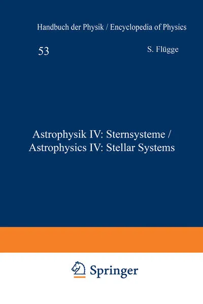 Cover: Astrophysik IV: Sternsysteme / Astrophysics IV: Stellar Systems