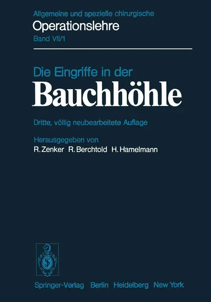 Cover: Die Eingriffe in der Bauchhöhle