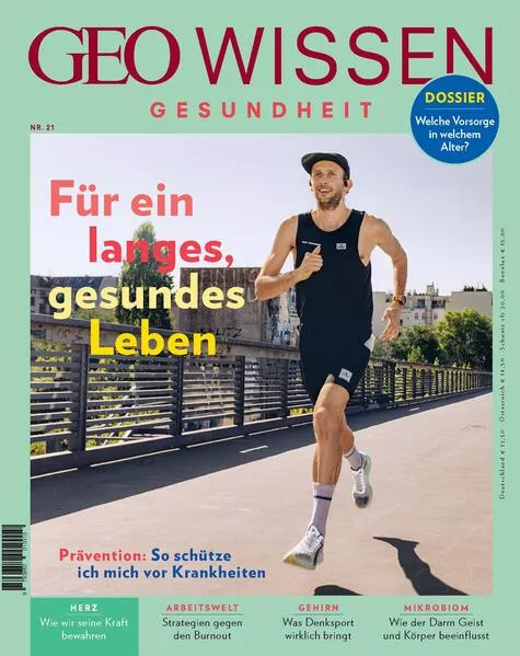 Cover: GEO Wissen Gesundheit / GEO Wissen Gesundheit 21/22 - Für ein langes, gesundes Leben