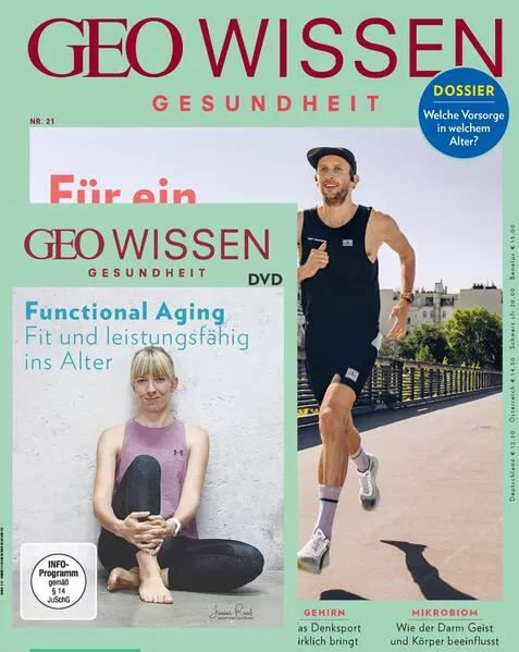 Cover: GEO Wissen Gesundheit / GEO Wissen Gesundheit mit DVD 21/22 - Für ein langes, gesundes Leben