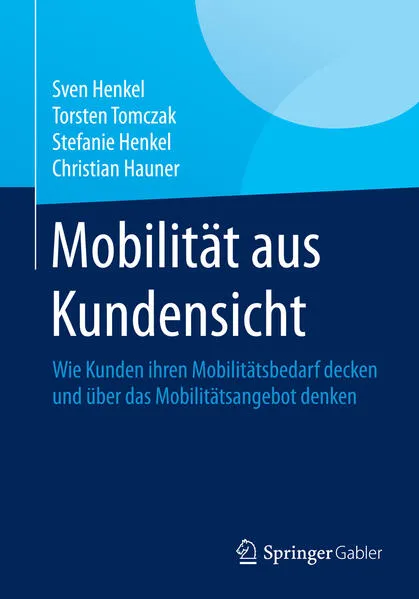 Cover: Mobilität aus Kundensicht