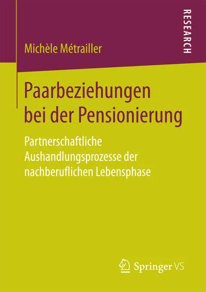 Cover: Paarbeziehungen bei der Pensionierung