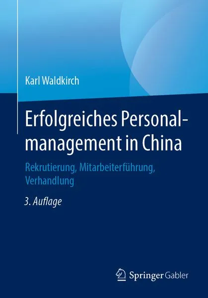 Cover: Erfolgreiches Personalmanagement in China