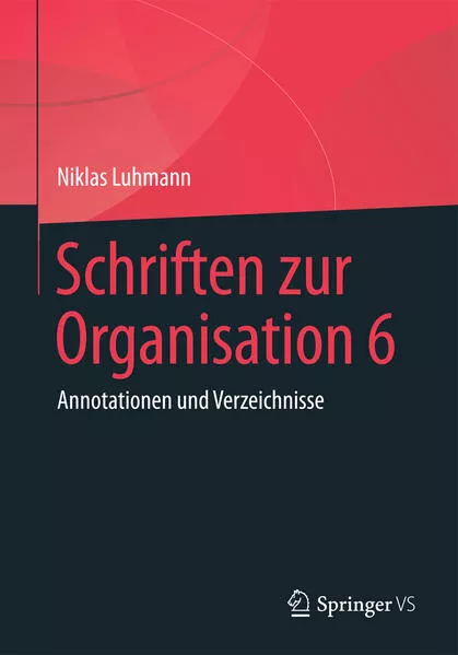 Cover: Schriften zur Organisation 6