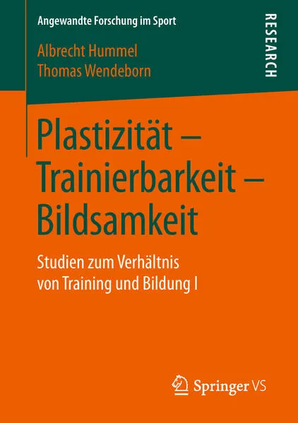 Cover: Plastizität – Trainierbarkeit – Bildsamkeit