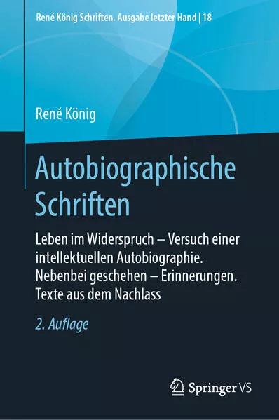 Autobiographische Schriften</a>