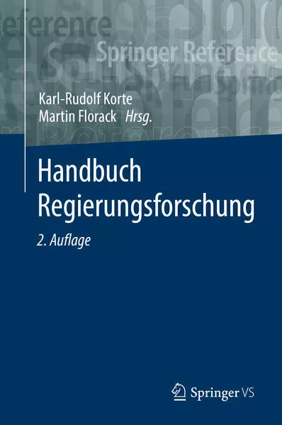 Cover: Handbuch Regierungsforschung