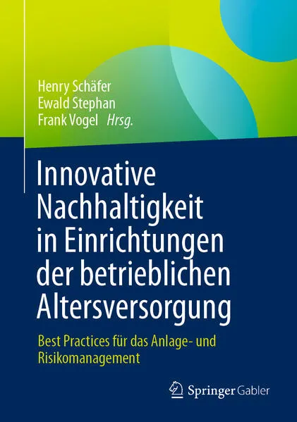 Cover: Innovative Nachhaltigkeit in Einrichtungen der betrieblichen Altersversorgung