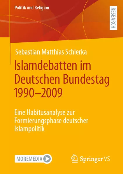 Cover: Islamdebatten im Deutschen Bundestag 1990–2009