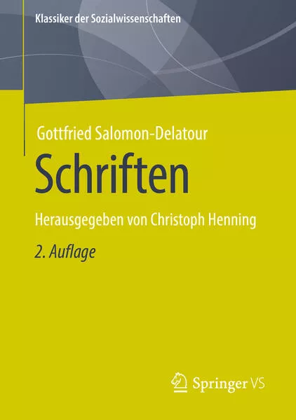 Cover: Schriften