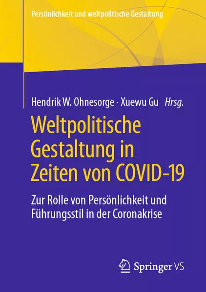 Cover: Weltpolitische Gestaltung in Zeiten von COVID-19