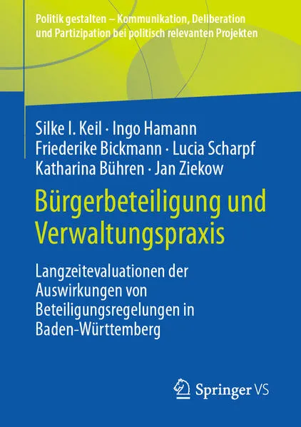 Cover: Bürgerbeteiligung und Verwaltungspraxis