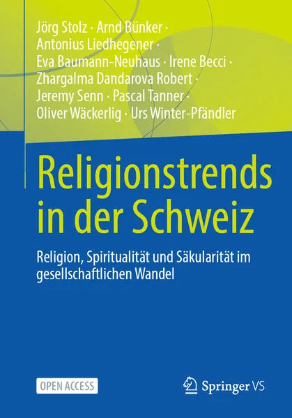Cover: Religionstrends in der Schweiz