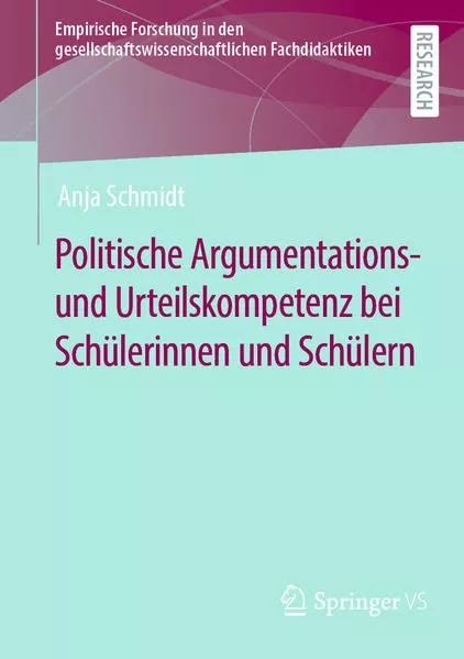 Cover: Politische Argumentations- und Urteilskompetenz bei Schülerinnen und Schülern
