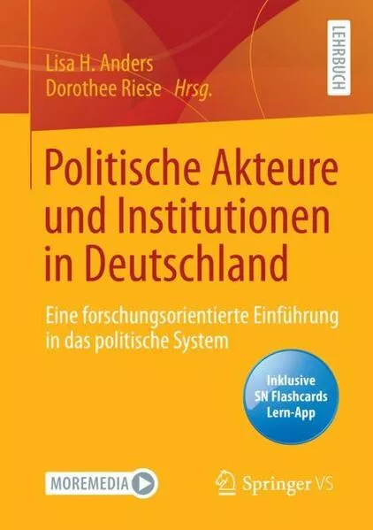 Cover: Politische Akteure und Institutionen in Deutschland
