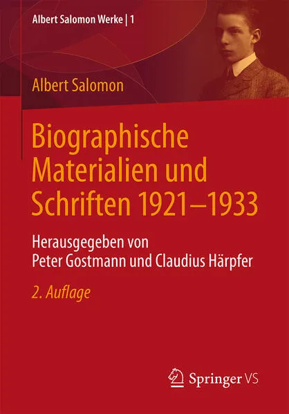 Biographische Materialien und Schriften 1921-1933</a>