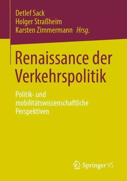 Cover: Renaissance der Verkehrspolitik