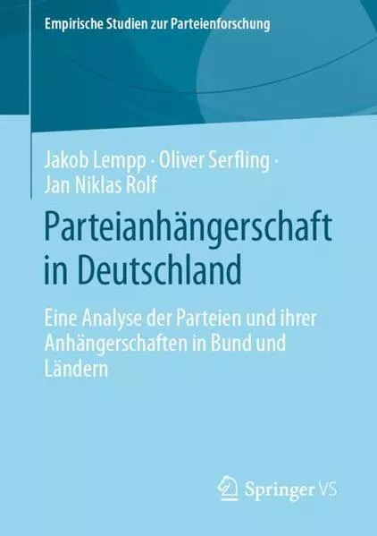 Cover: Parteianhängerschaft in Deutschland