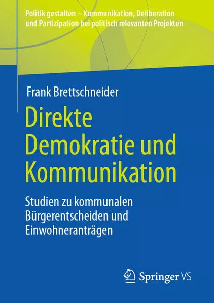 Cover: Direkte Demokratie und Kommunikation