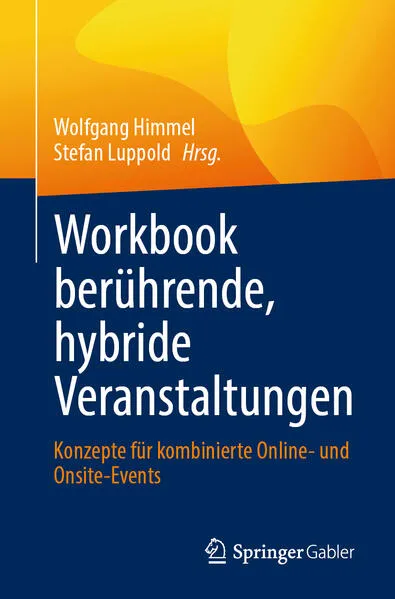Cover: Workbook berührende, hybride Veranstaltungen