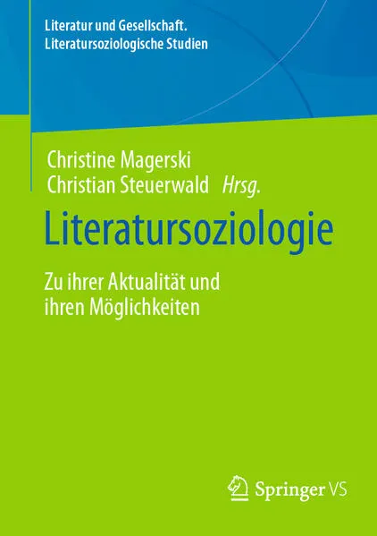 Cover: Literatursoziologie