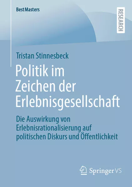 Cover: Politik im Zeichen der Erlebnisgesellschaft