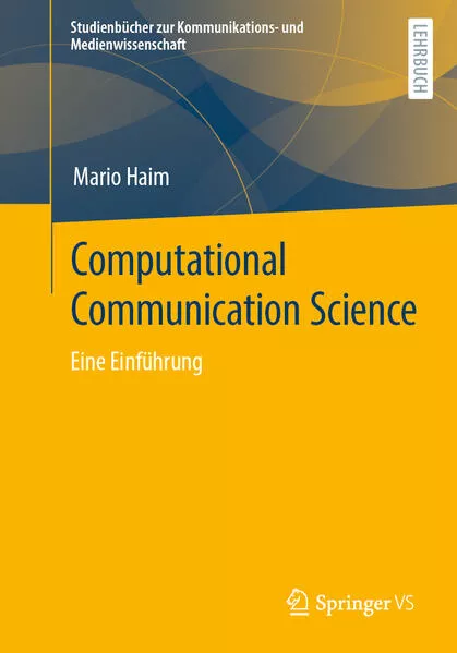 Cover: Computational Communication Science
