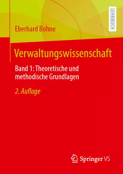 Cover: Verwaltungswissenschaft