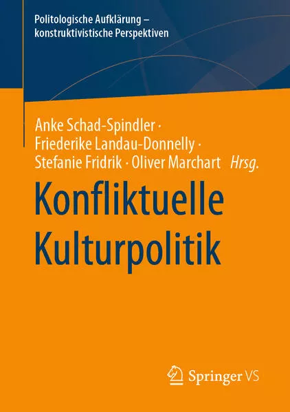 Cover: Konfliktuelle Kulturpolitik