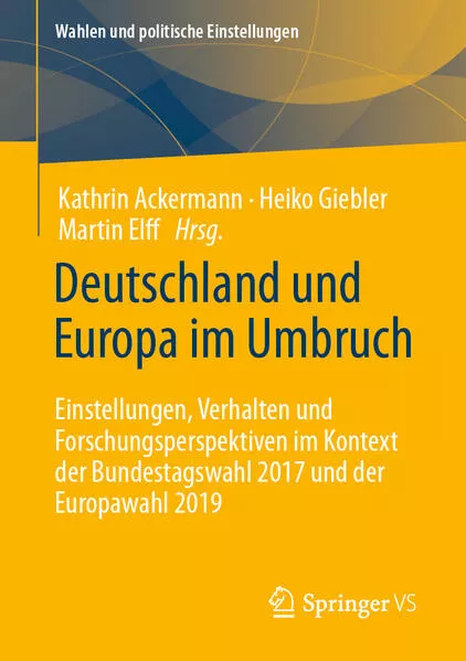 Cover: Deutschland und Europa im Umbruch