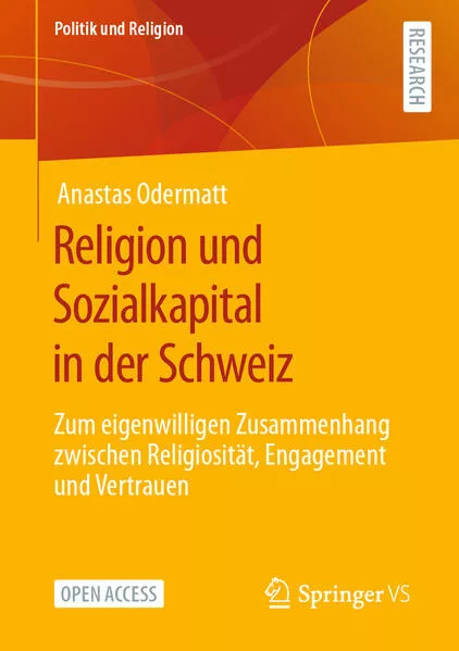 Cover: Religion und Sozialkapital in der Schweiz