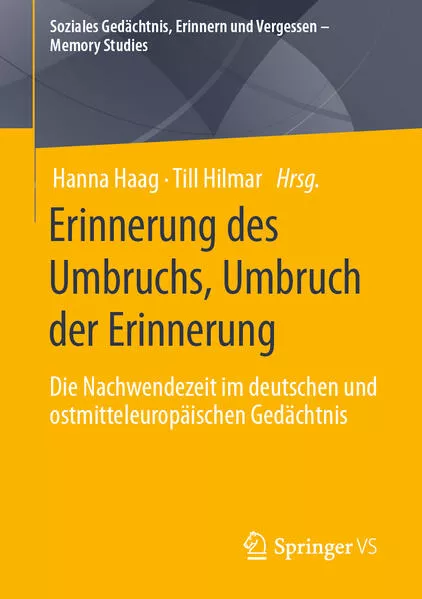 Cover: Erinnerung des Umbruchs, Umbruch der Erinnerung