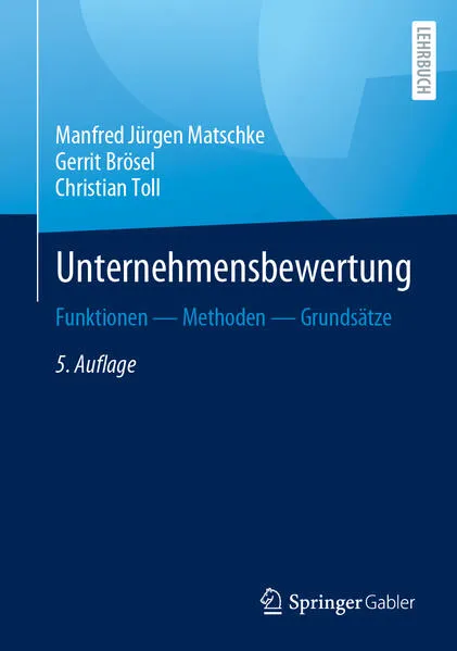 Cover: Unternehmensbewertung