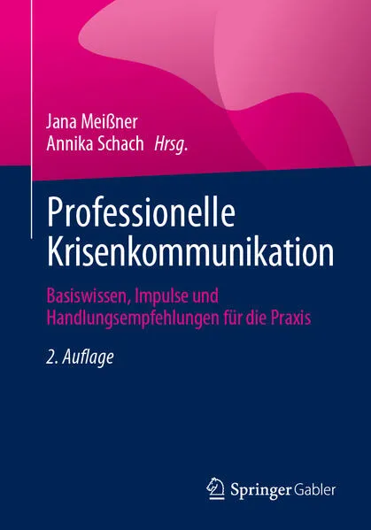 Cover: Professionelle Krisenkommunikation