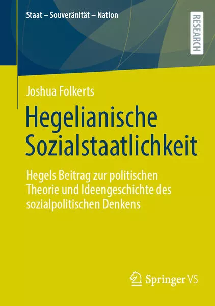 Cover: Hegelianische Sozialstaatlichkeit